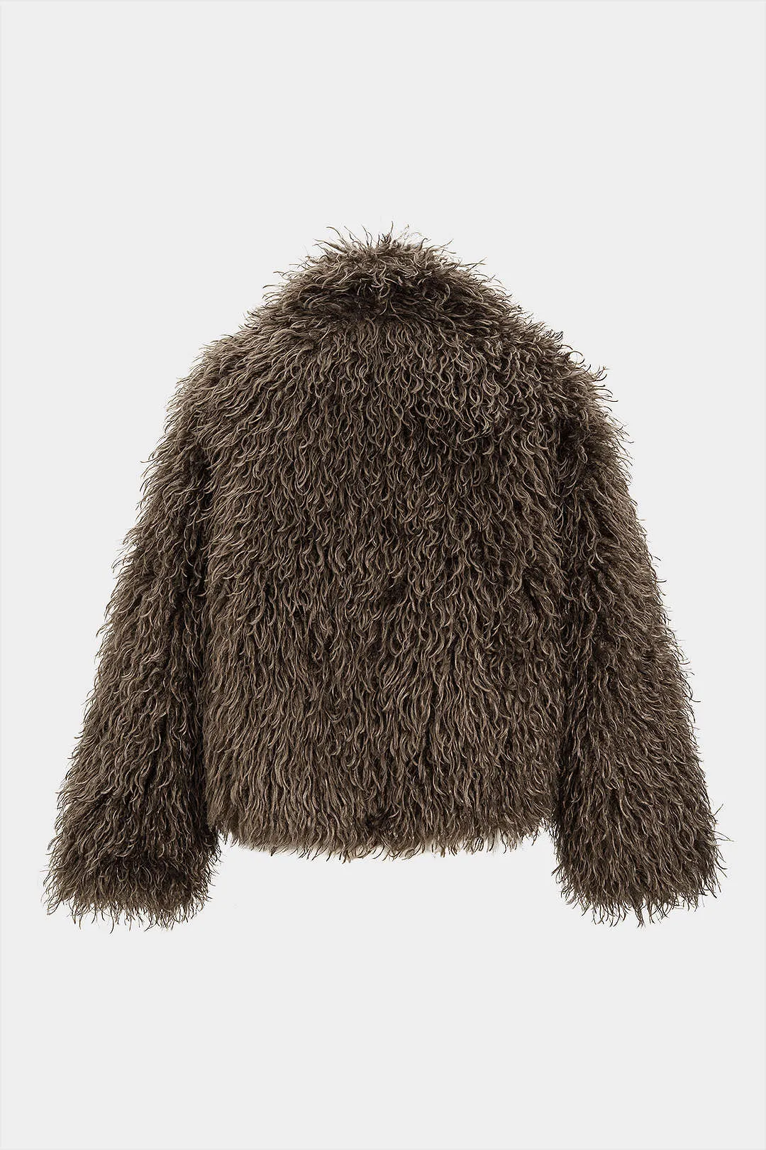 Faux Fur Cropped Coat sold by Micas product image thumbnail 2