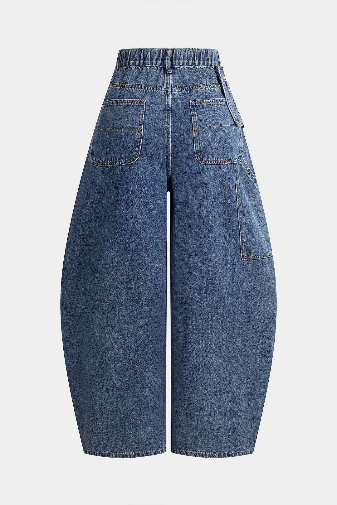 Denim High Waist Wide Leg Jeans sold by Micas product image thumbnail 2