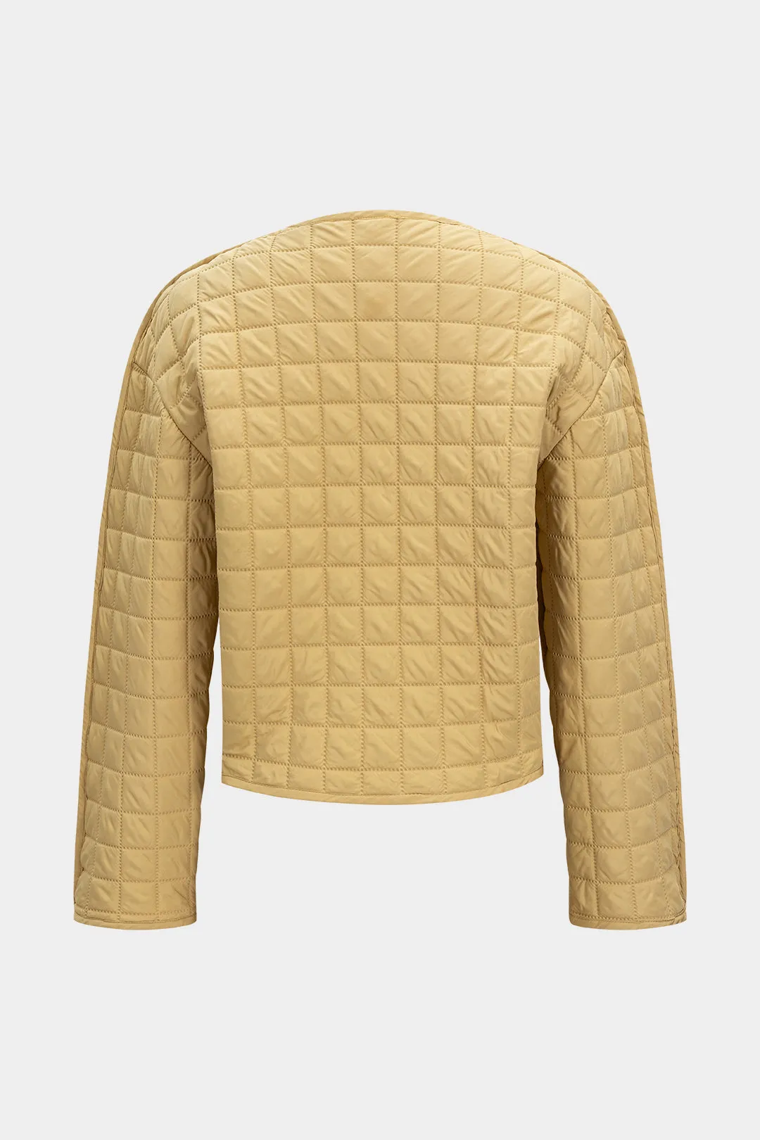 Button Plaid Puffer sold by Micas product image thumbnail 2