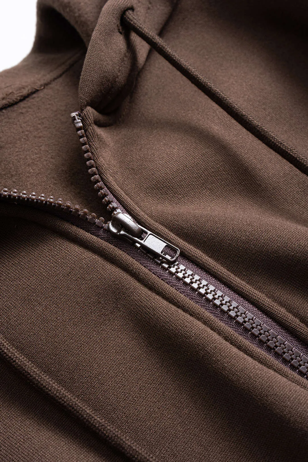 Drawstring Patchwork Hooded Sweatshirt sold by Micas product image thumbnail 4