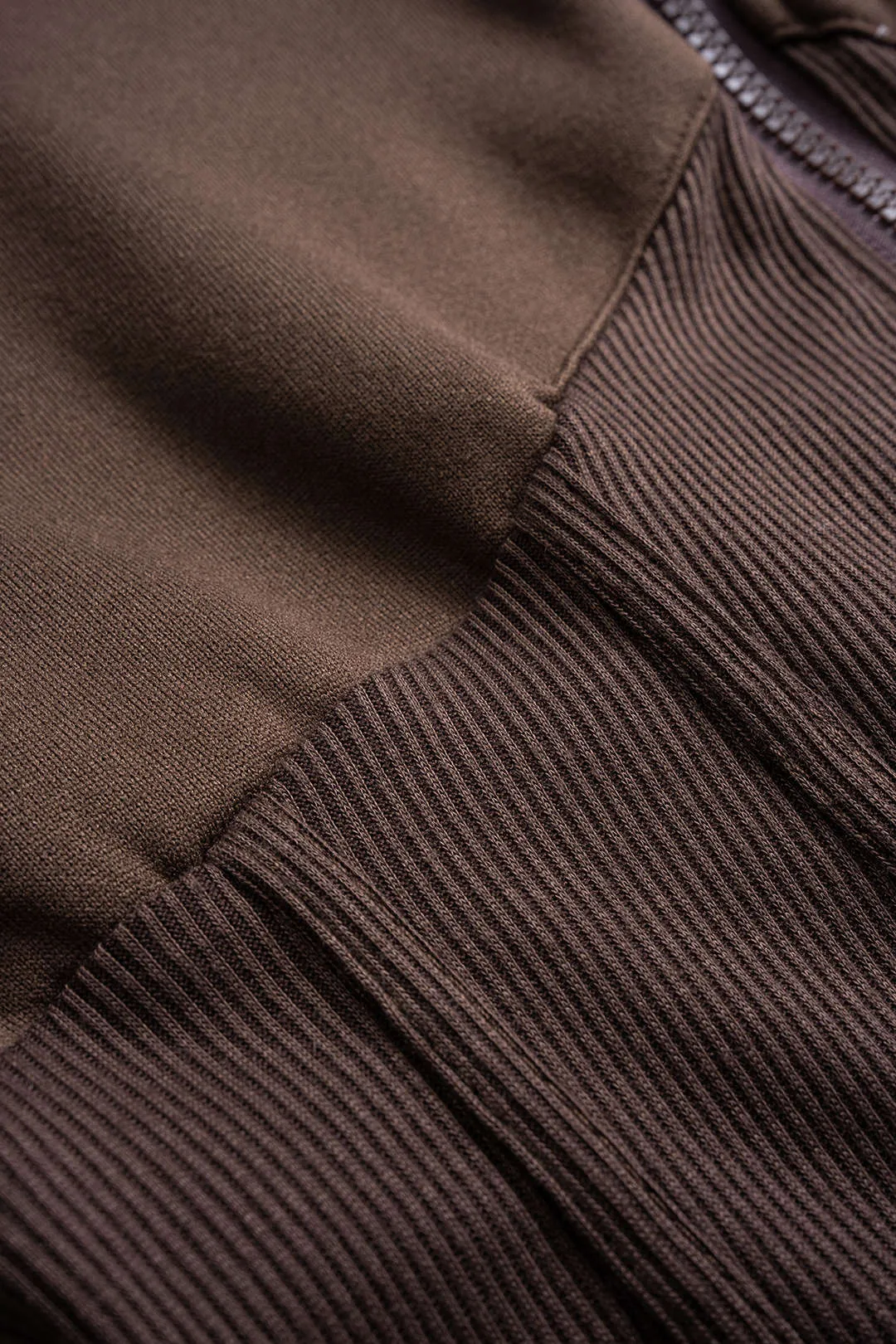 Drawstring Patchwork Hooded Sweatshirt sold by Micas product image thumbnail 5