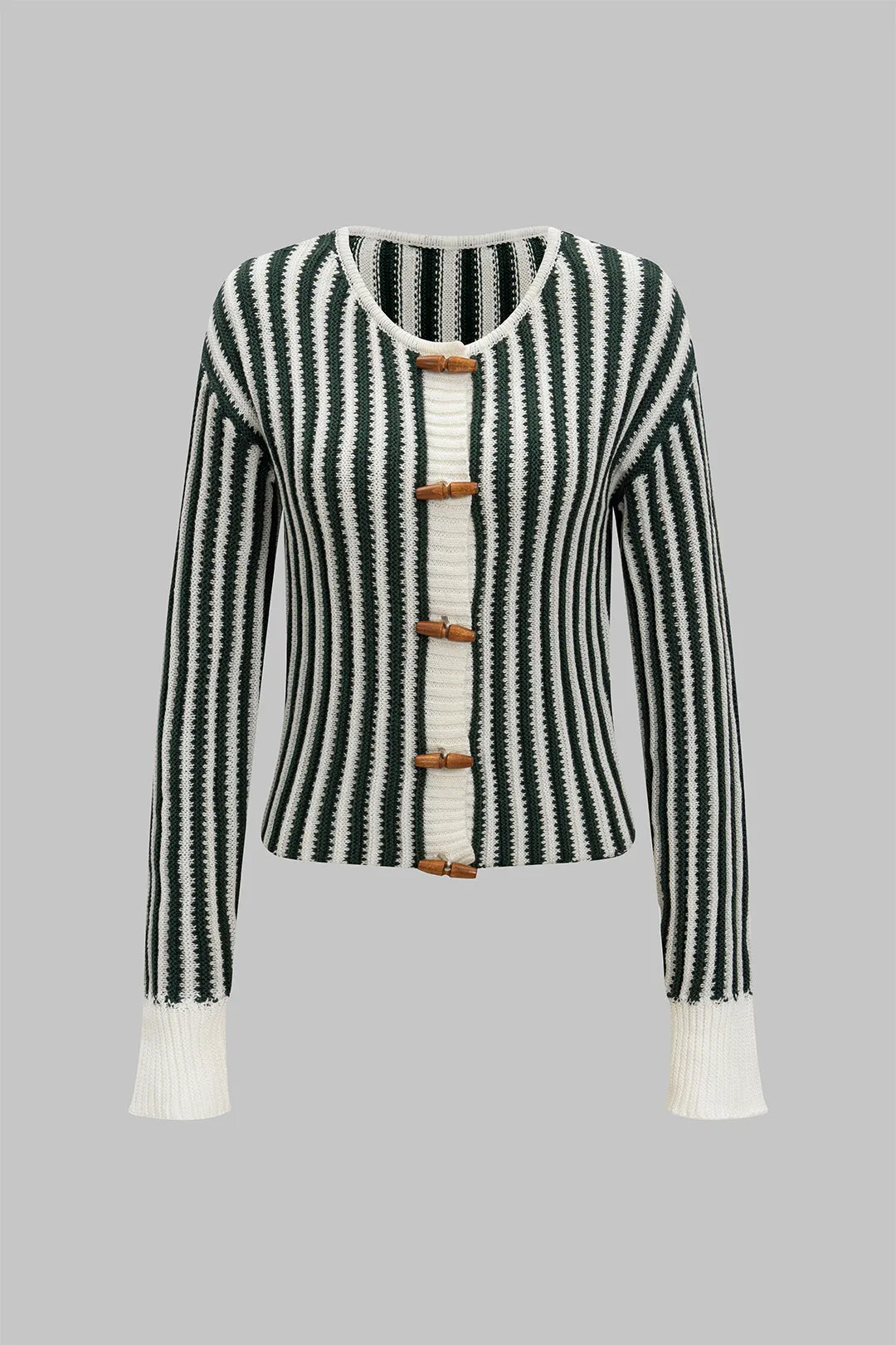 Contrast Button Contrast Cardigan sold by Micas