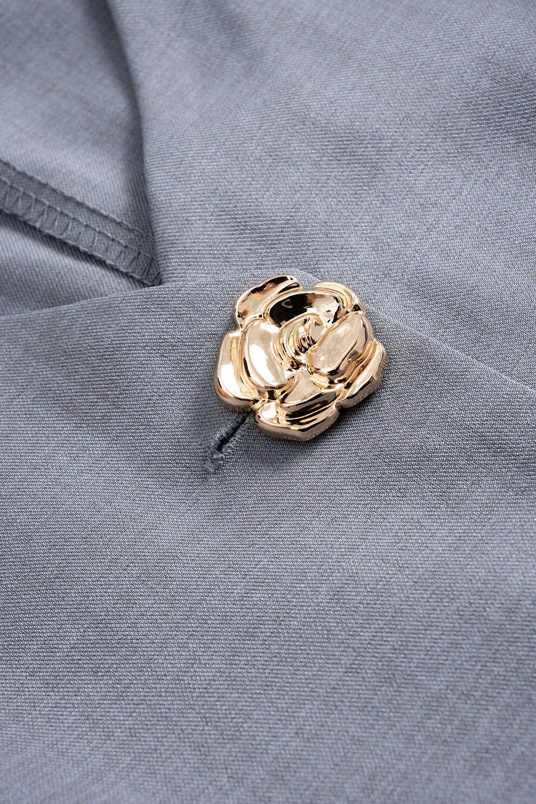 Metallic Rose Button Vest sold by Micas product image thumbnail 3