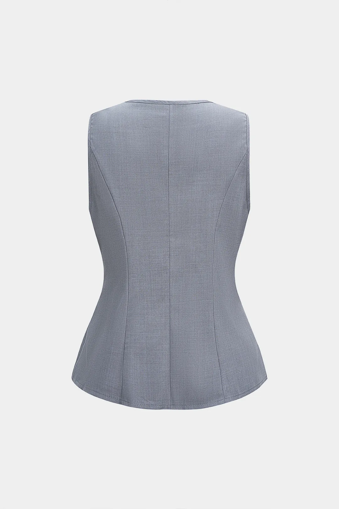 Metallic Rose Button Vest sold by Micas product image thumbnail 2