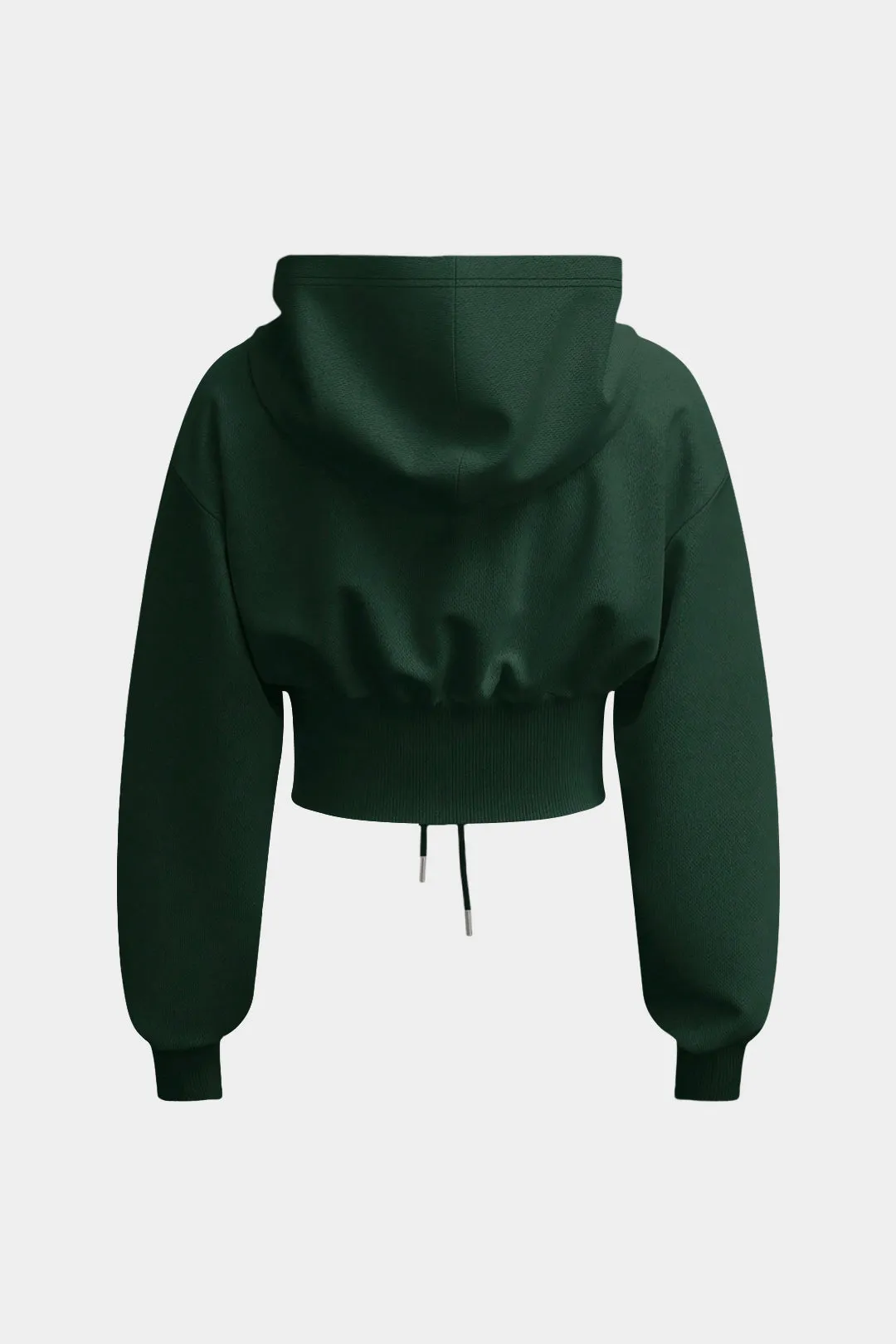 Plus Size Tie Front Hoodie sold by Micas product image thumbnail 2