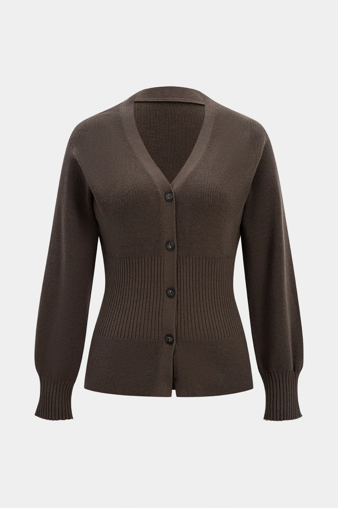 Knit Button Sweater Cardigan sold by Micas product image thumbnail 5