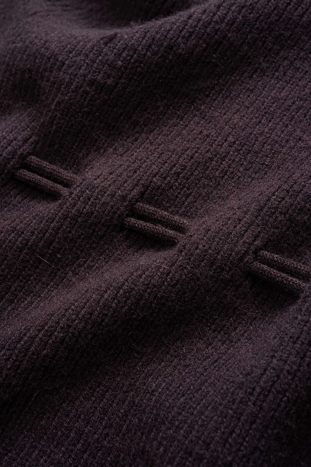 Fur Patchwork Drawstring Sweater Cardigan sold by Micas product image thumbnail 4