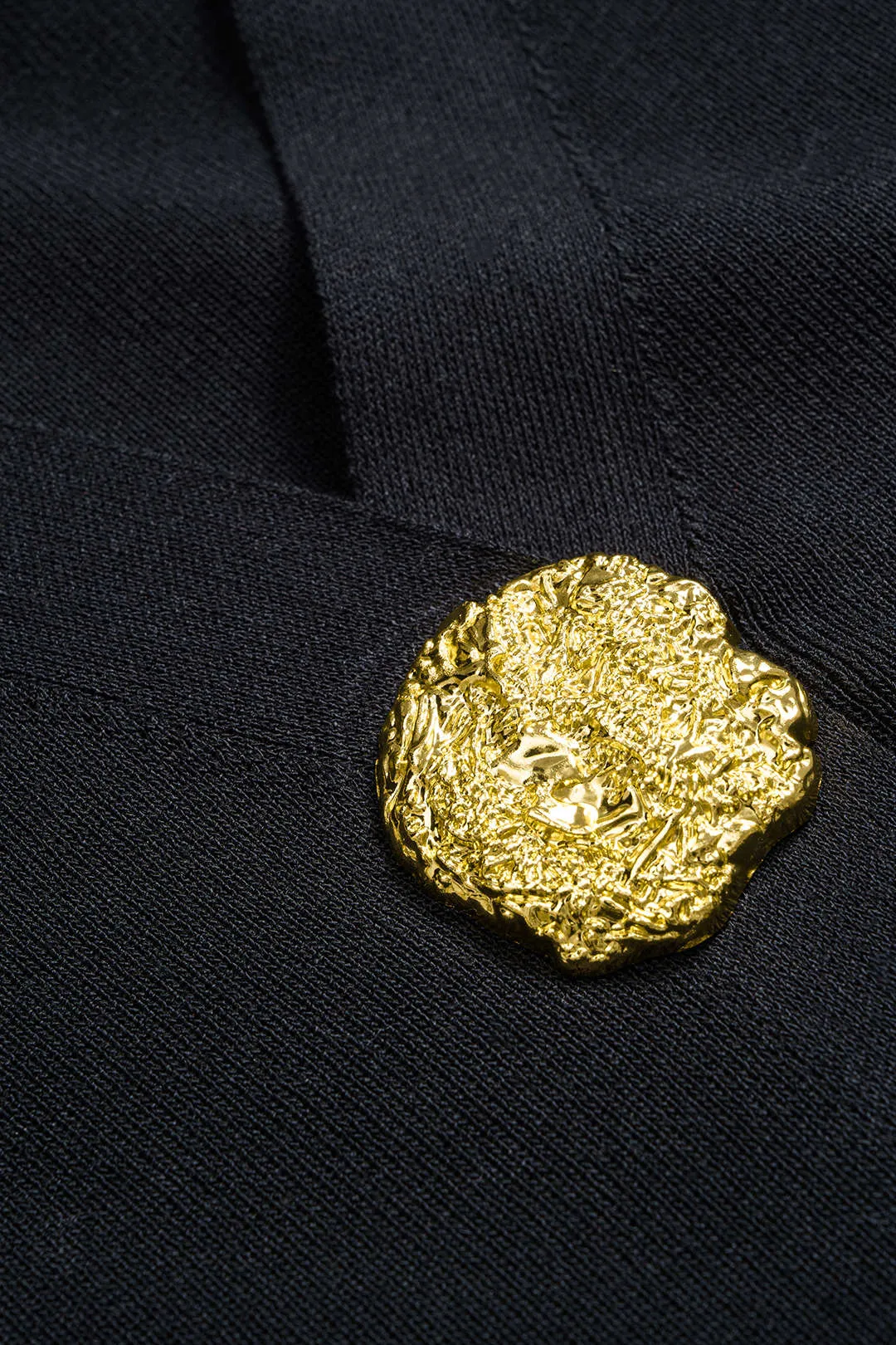 Knit Metallic Button Pocket Vest And Wide Leg Pant Set sold by Micas product image thumbnail 3