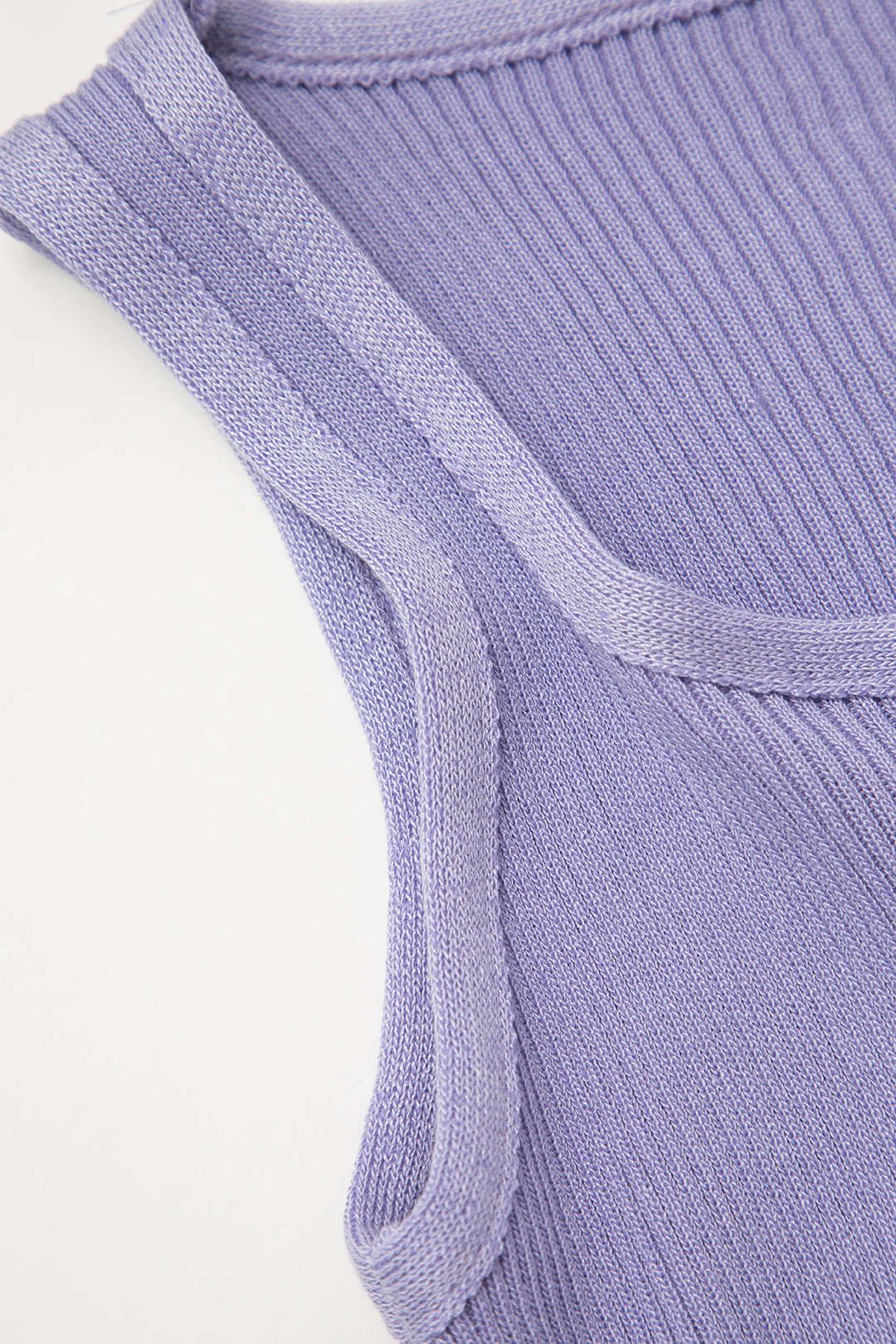 Multicolor Heart Button Square Neck Knit Tank Top sold by Micas product image thumbnail 6