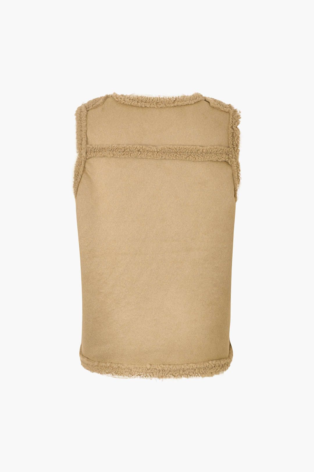 Faux Shearling Vest sold by Micas product image thumbnail 3