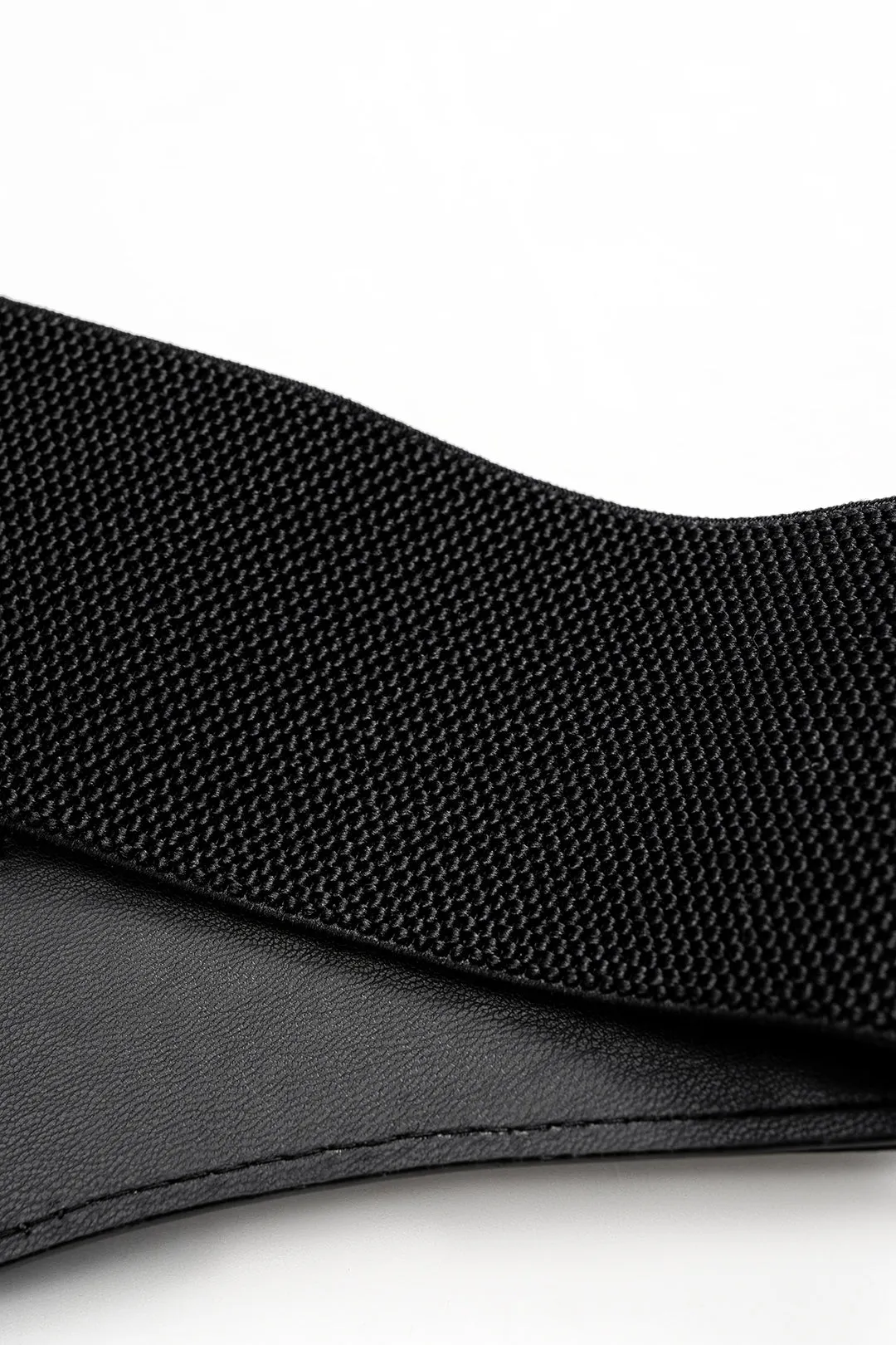 Faux Leather Metallic Belt Corset sold by Micas product image thumbnail 4