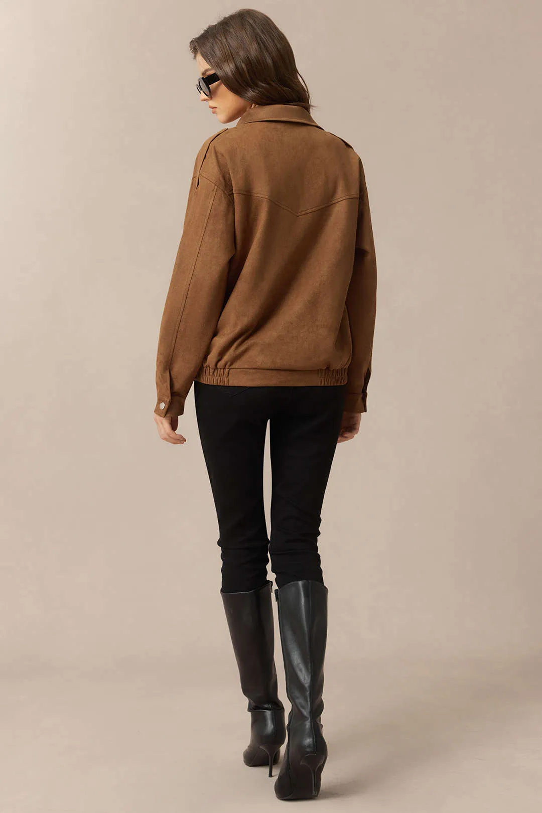 Suede Pocket Jacket sold by Micas product image thumbnail 4