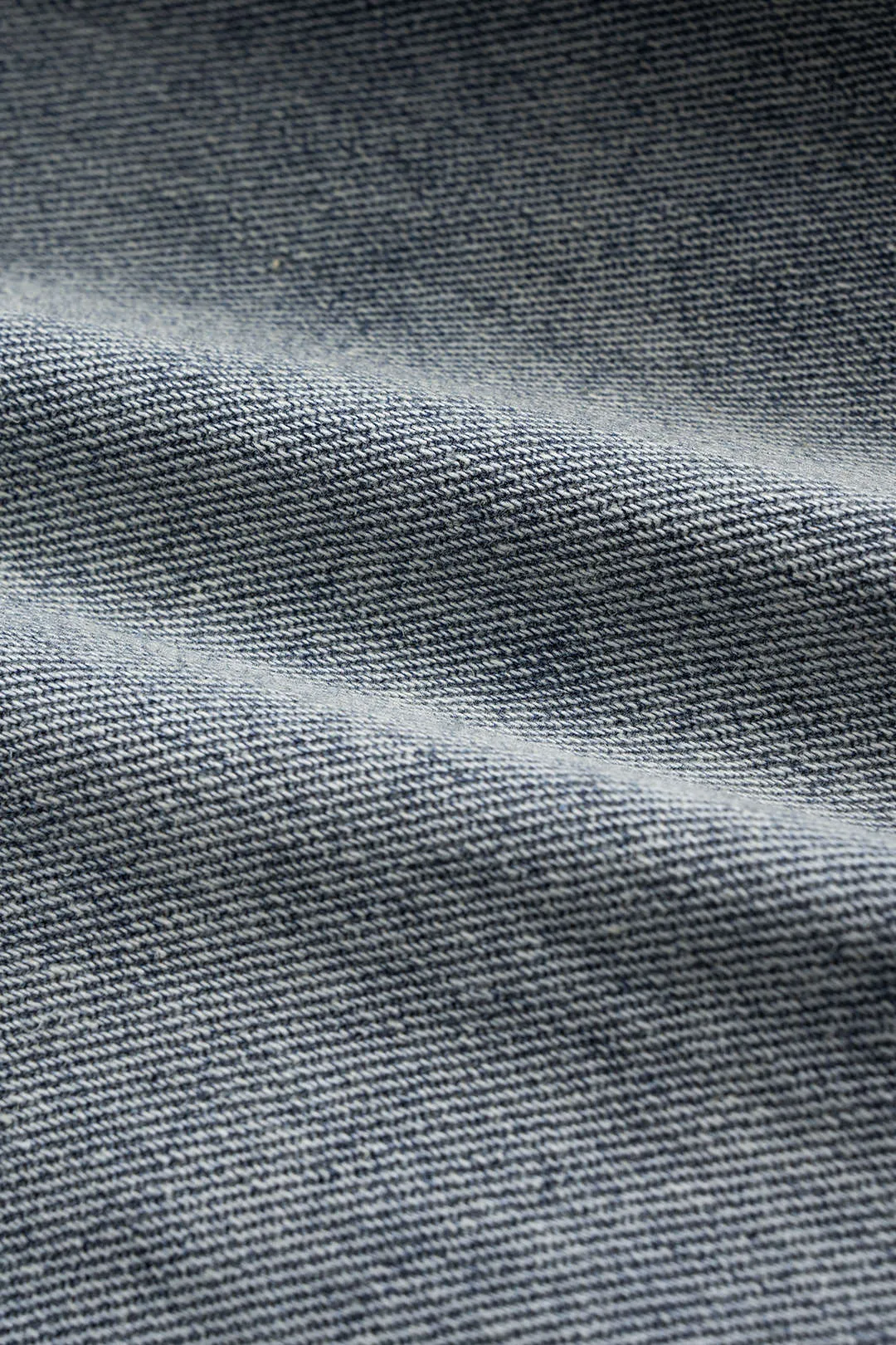 Knitted Denim Patchwork Metallic Button Hooded Sweater Cardigan sold by Micas product image thumbnail 4