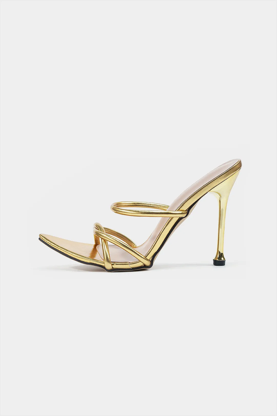 Crossed Pointed Toe High Heels sold by Micas product image thumbnail 2