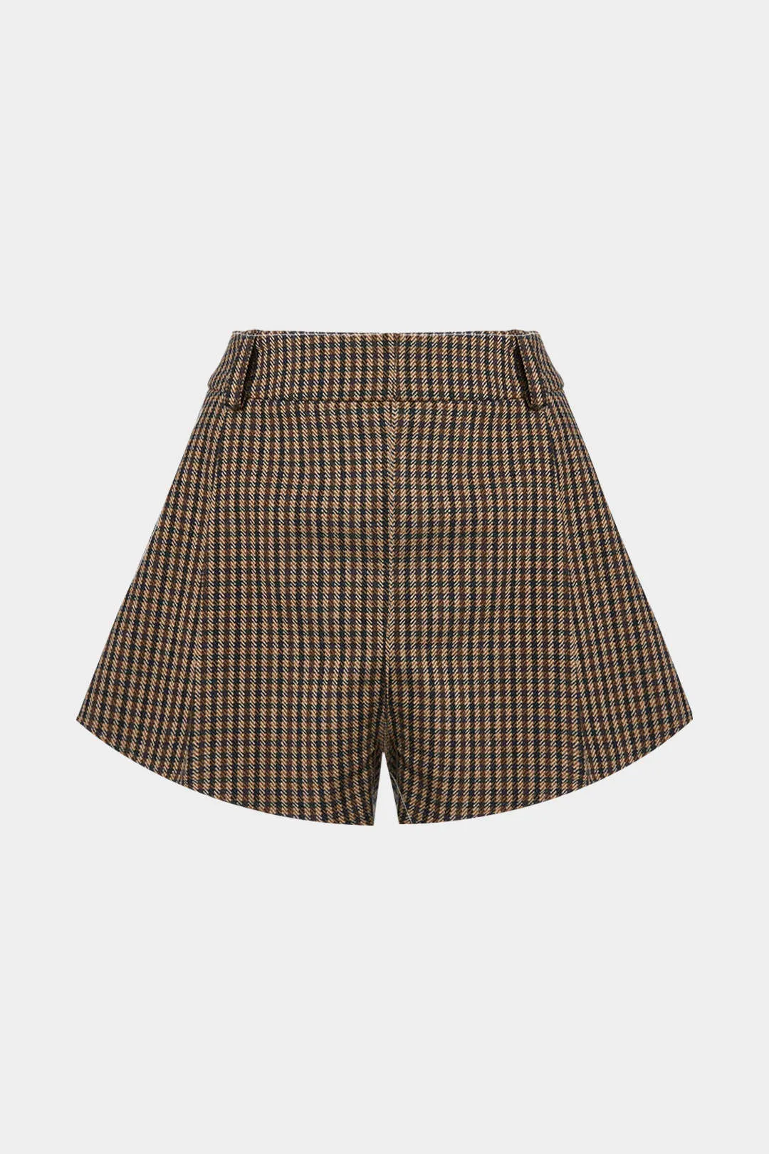 Plaid Print Pocket Shorts sold by Micas