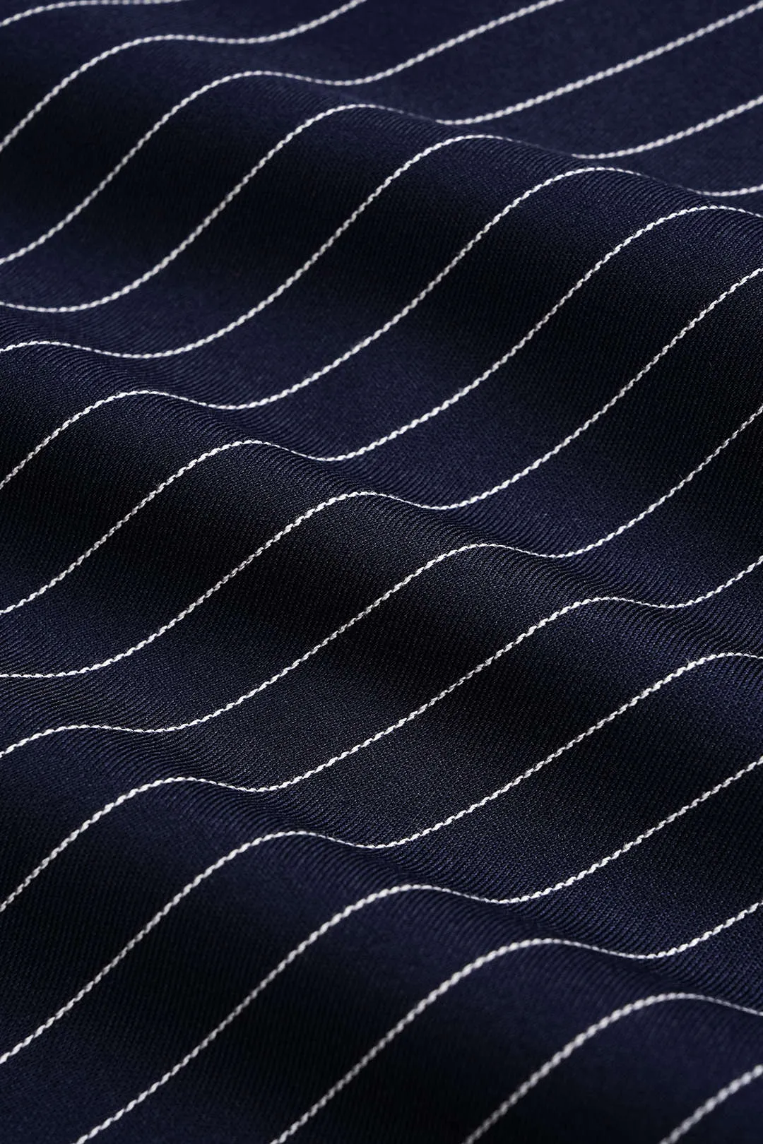 Stripes Print Contrast Tie Back Shirt And Straight Leg Pants Set sold by Micas product image thumbnail 4