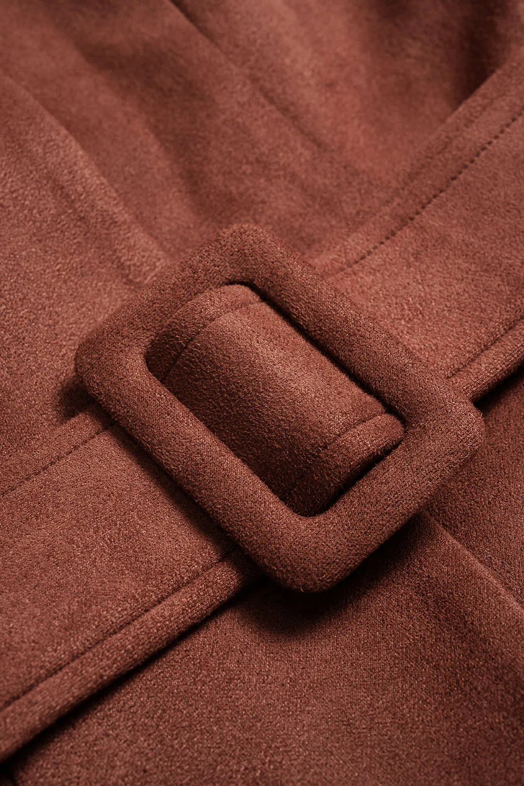 Suede Button Belted Vest sold by Micas product image thumbnail 4