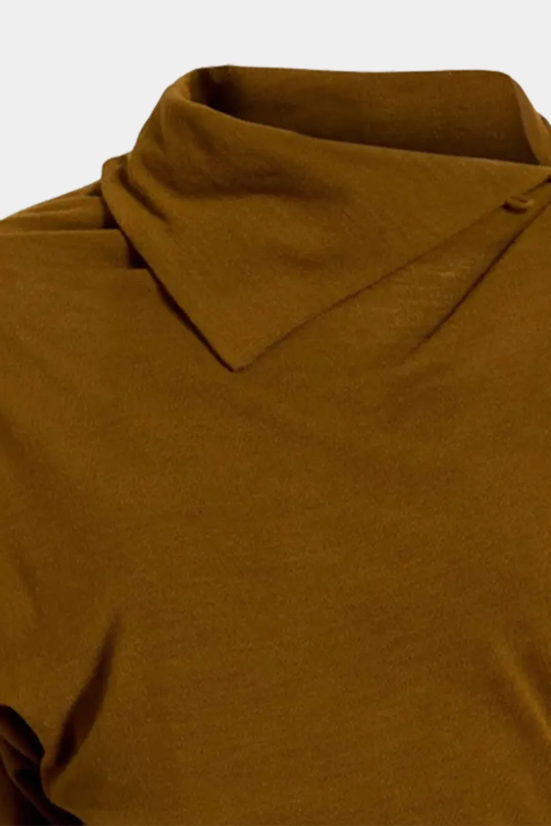 Asymmetrical Ruched Long-Sleeve Top sold by Micas product image thumbnail 2