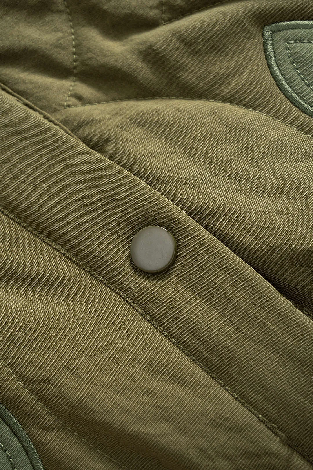 Embroidery Stand Collar Seamdetail Puffer sold by Micas product image thumbnail 3