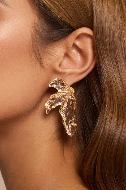 Alloy Irregular Earrings sold by Micas