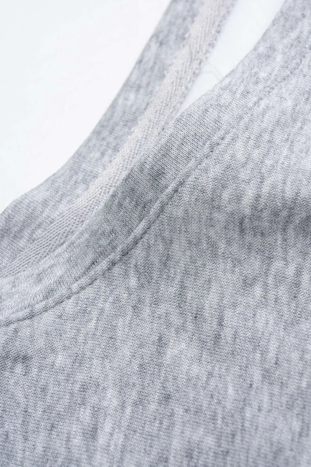 Round Neck Patchwork Asymmetrical Sweatshirt sold by Micas product image thumbnail 3