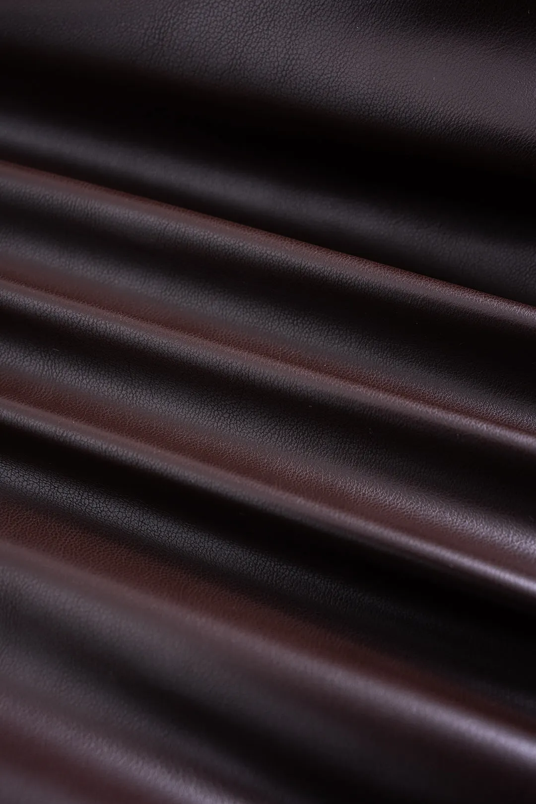 Faux Leather V-Neck Zipper Jacket sold by Micas product image thumbnail 4