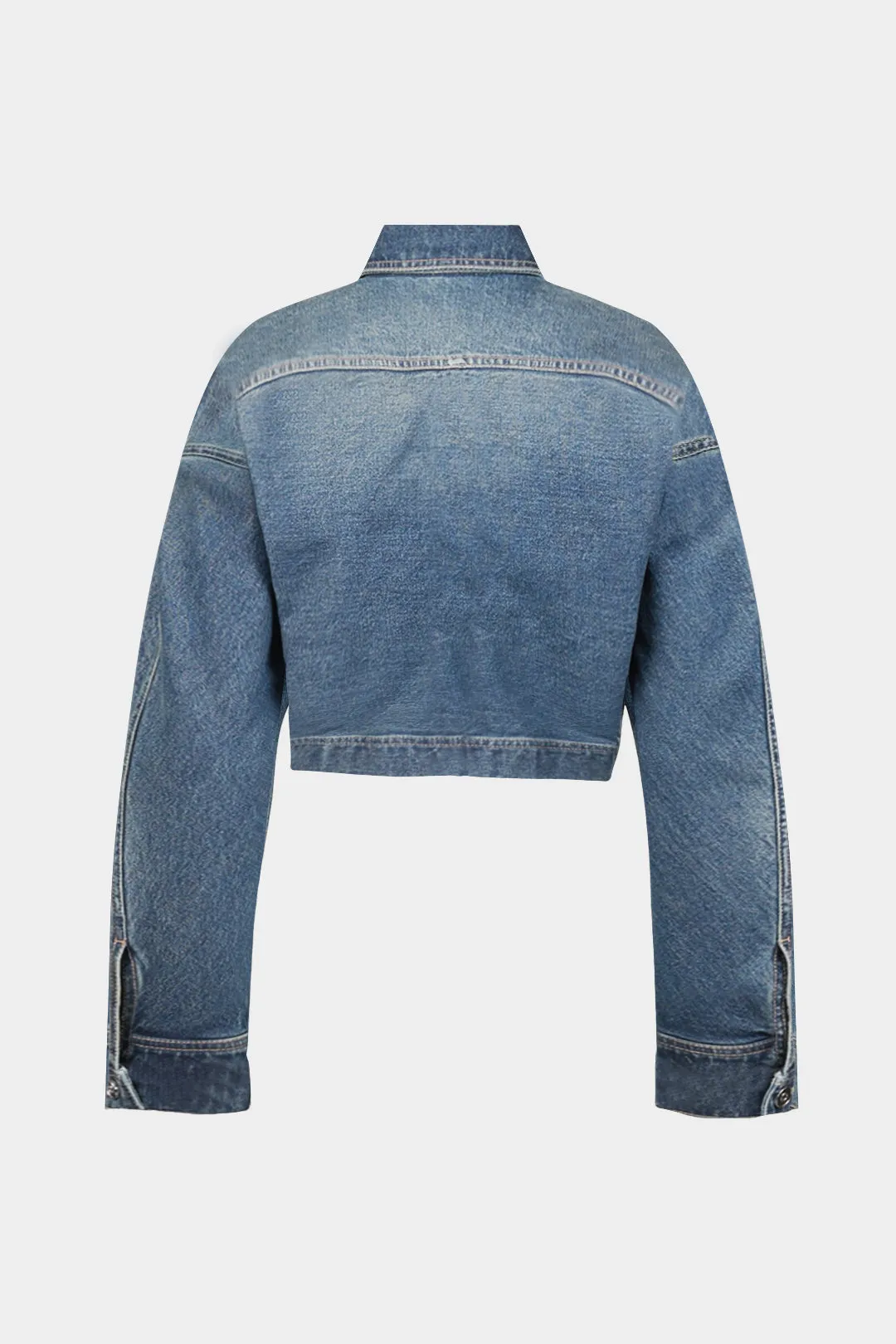 Denim Whipstitching Pocket Jacket sold by Micas product image thumbnail 2