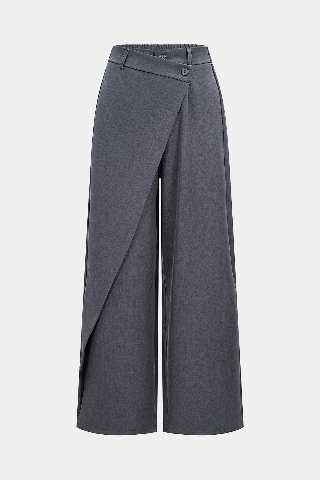 Asymmetrical Straight Leg Pants sold by Micas