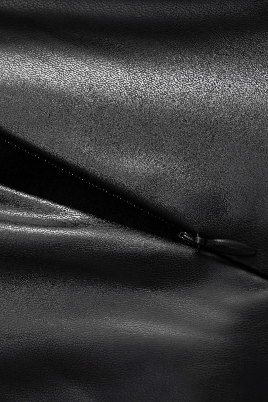 Faux Leather Sleeveless Mini Dress sold by Micas product image thumbnail 4