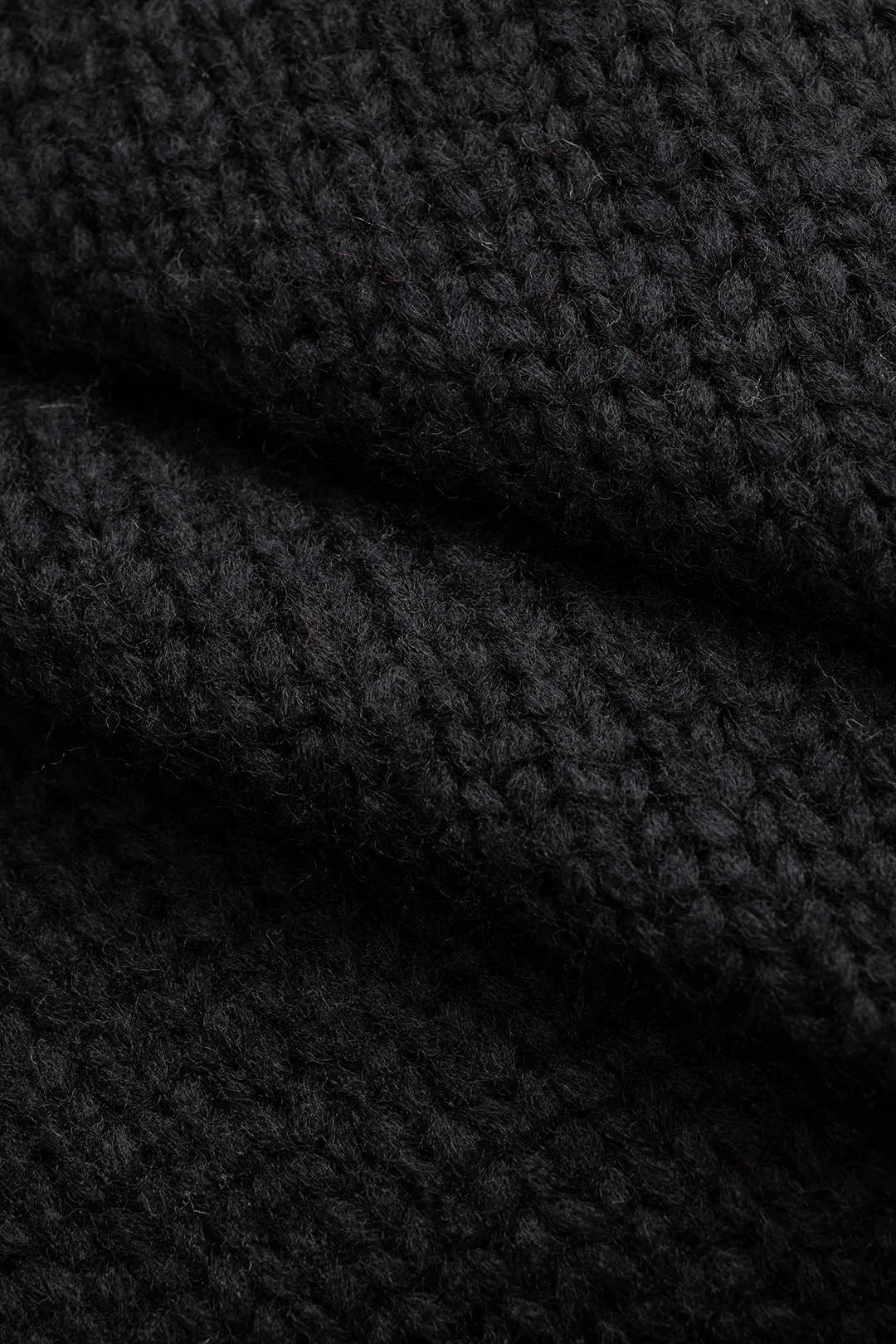 Knit Floral Print Round Neck Cardigan sold by Micas product image thumbnail 5