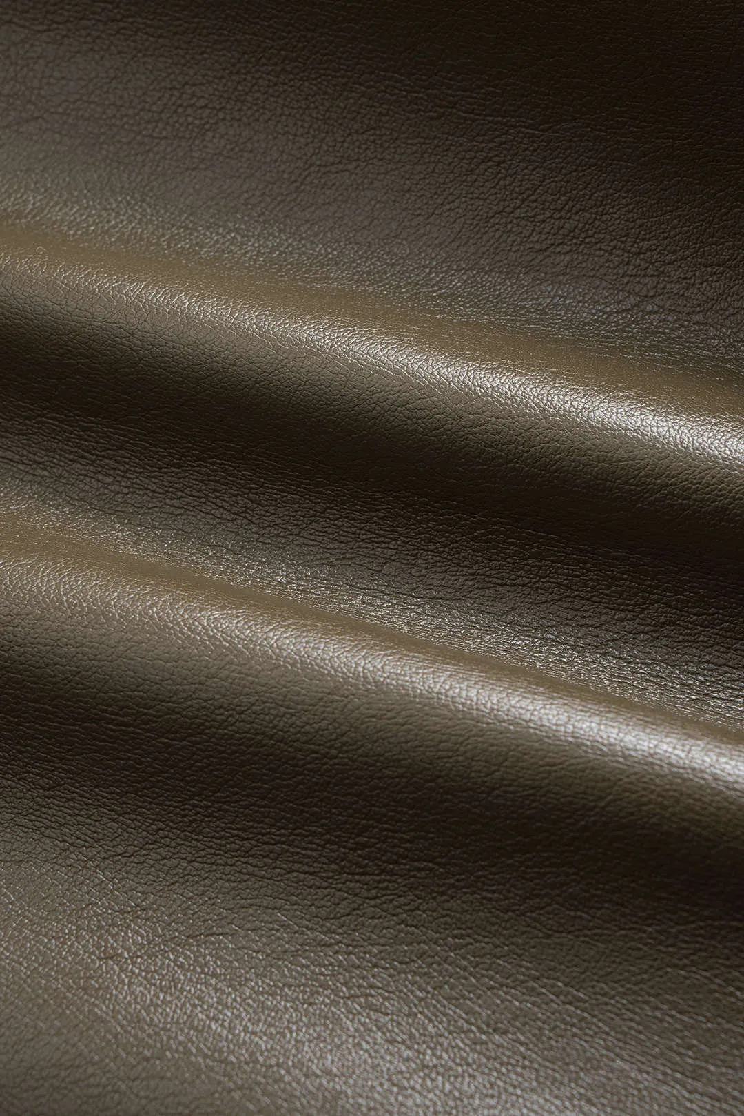 Faux Leather Stand Collar Zipper Jacket sold by Micas product image thumbnail 5