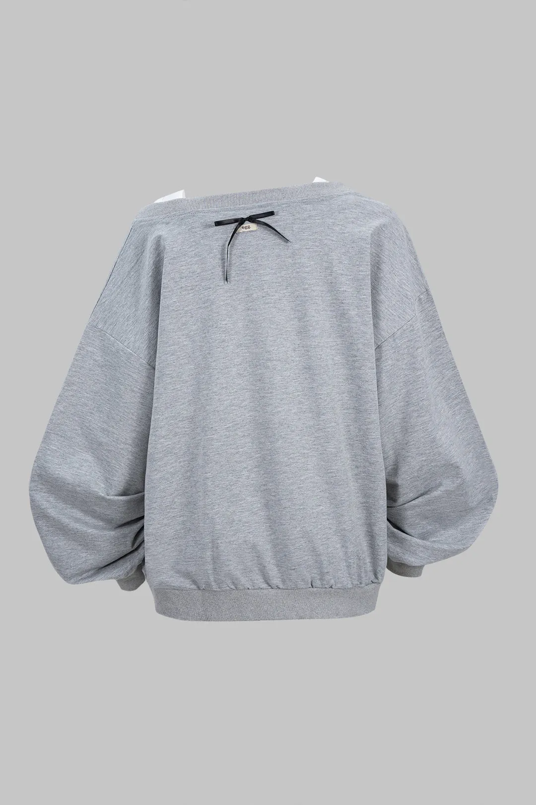 V-Neck Long Sleeve Sweatshirt With Tank Top sold by Micas product image thumbnail 2