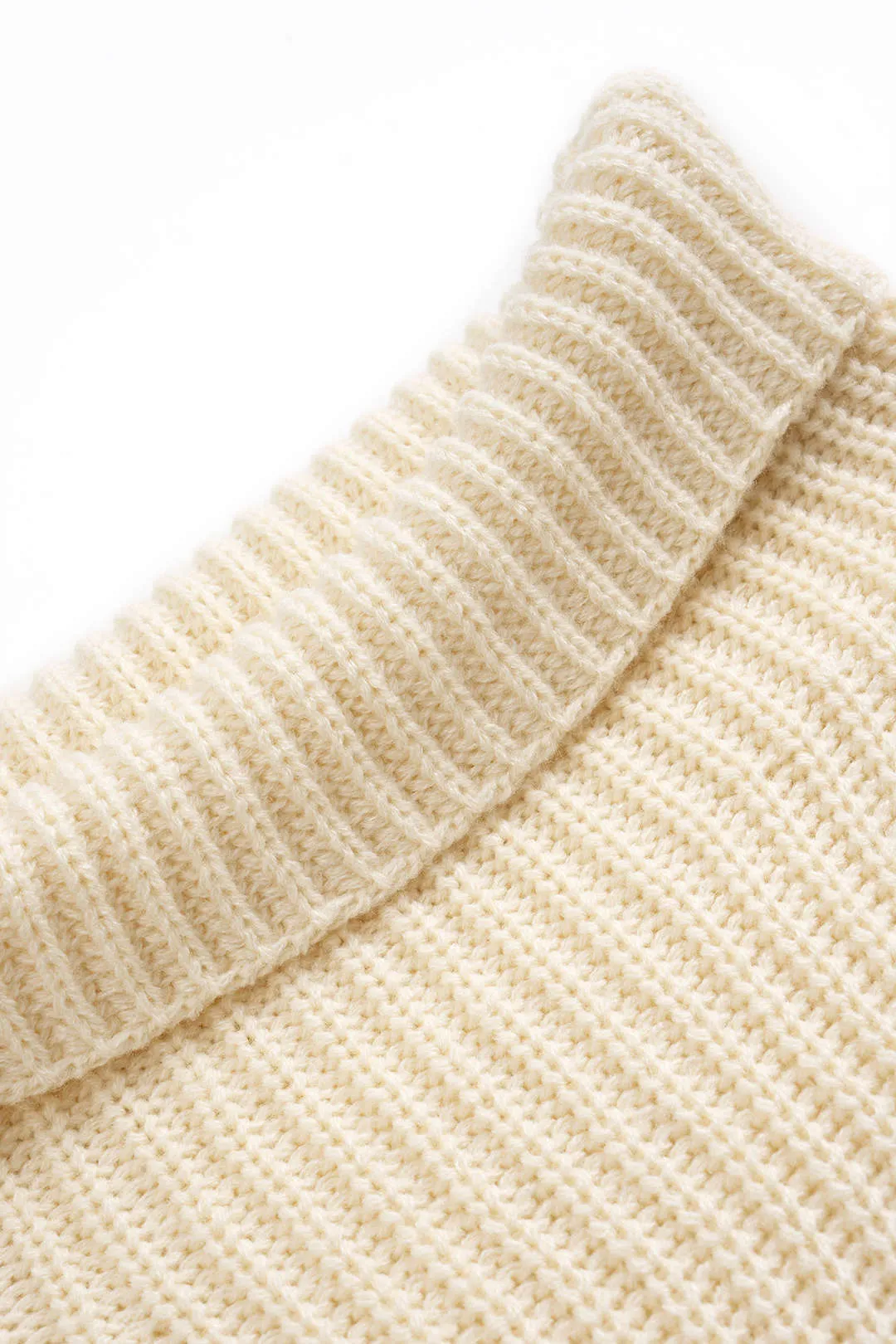 Knit Turtleneck Batwing Long Sleeve Dress sold by Micas product image thumbnail 3