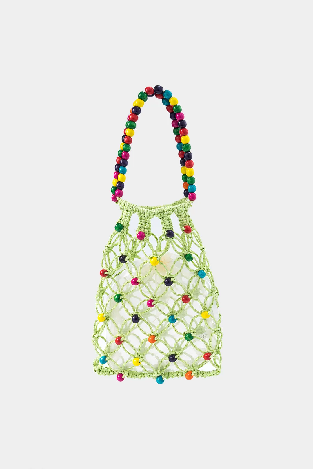 Woven Beaded Tote Bag sold by Micas
