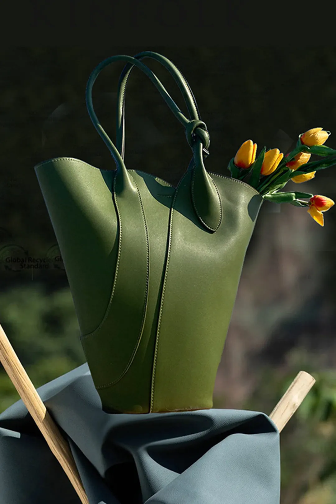 Faux Leather Tote Bag sold by Micas product image thumbnail 5