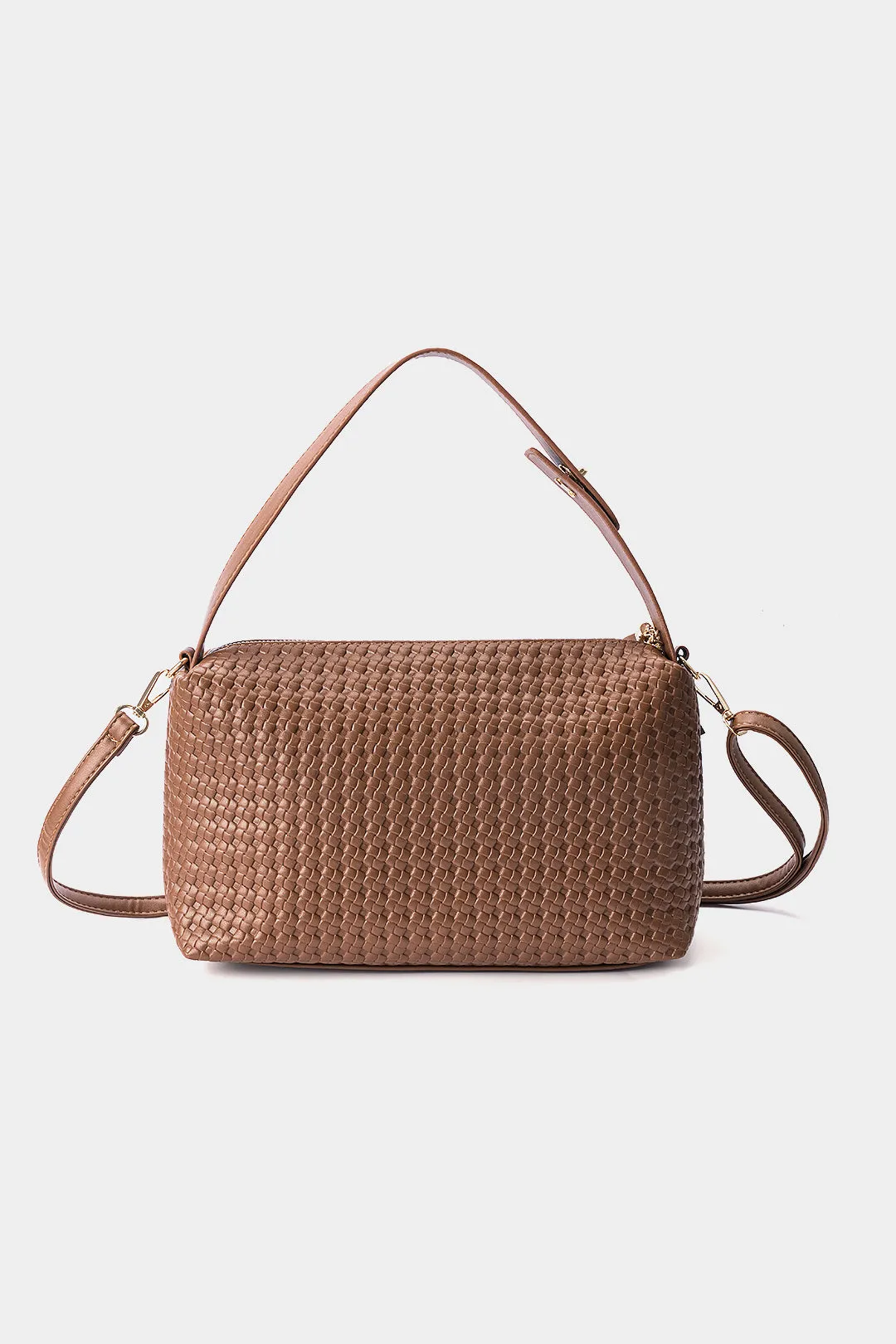 Woven Texture Shoulder Bag sold by Micas