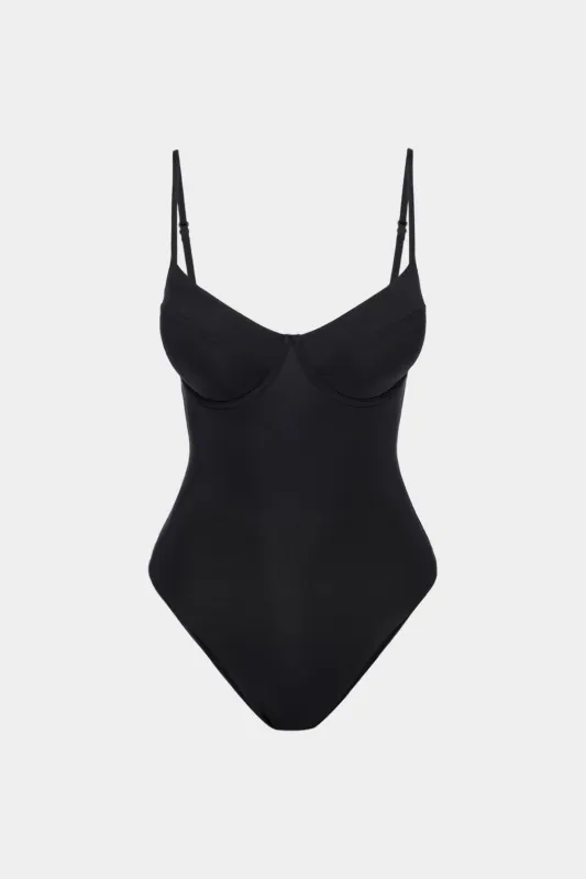 Underwire Slip Sleeveless Bodysuit sold by Micas