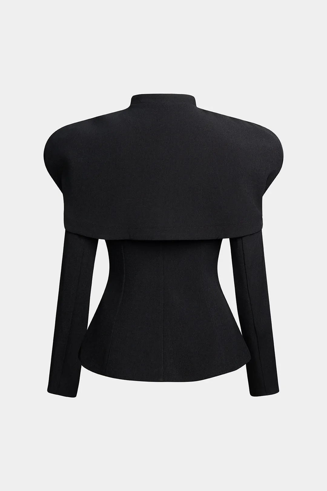 Metallic Button Asymmetrical Blazer sold by Micas product image thumbnail 2