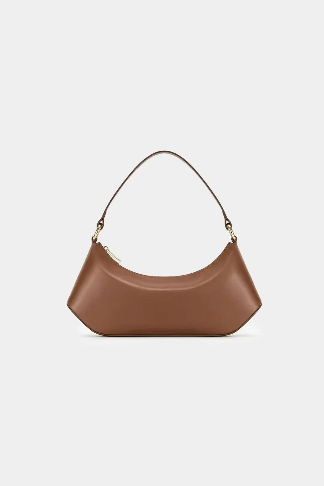Leather Zipper Shoulder Bag sold by Micas