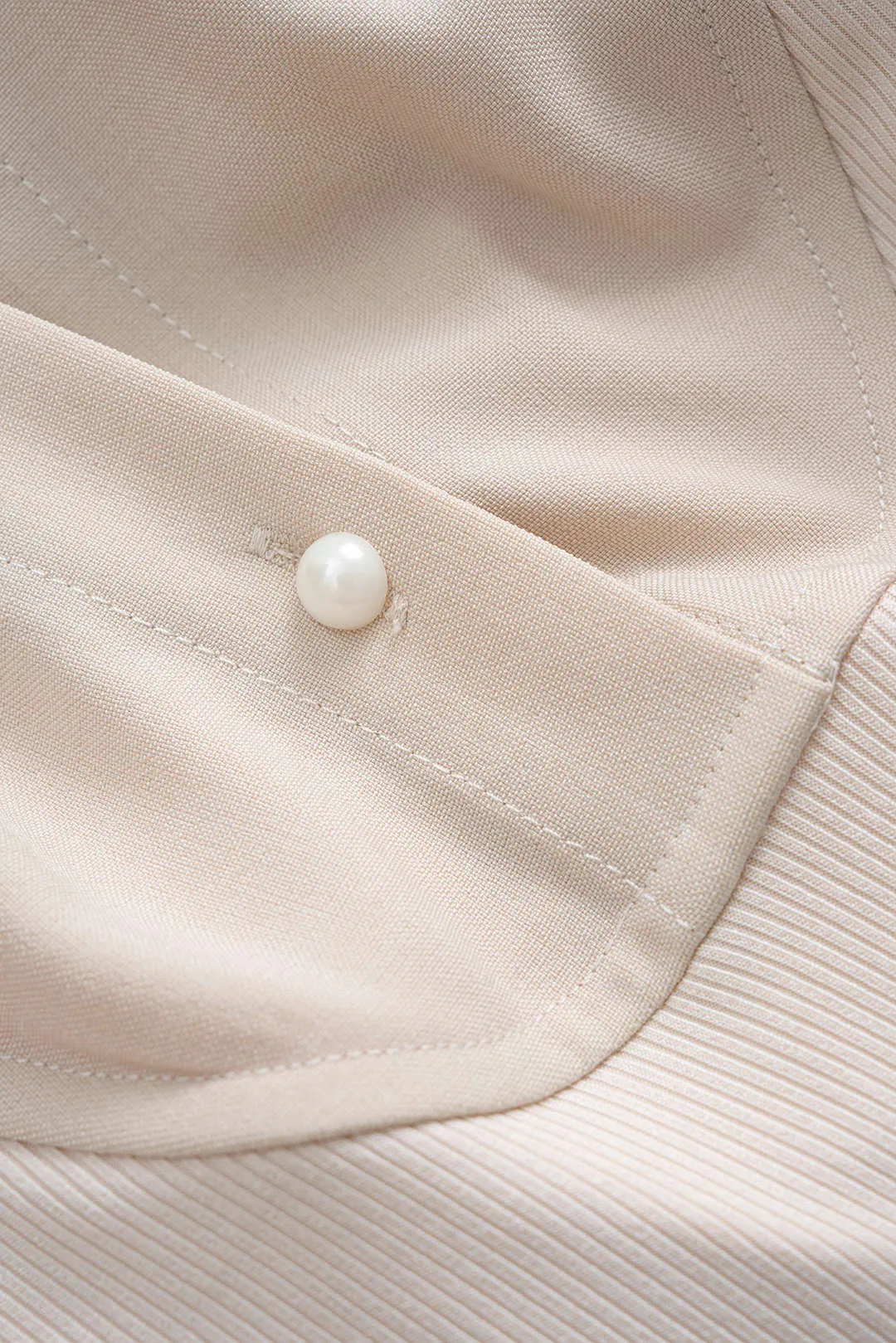 Plus Size Patchwork Button Long Sleeve Bodysuit sold by Micas product image thumbnail 3