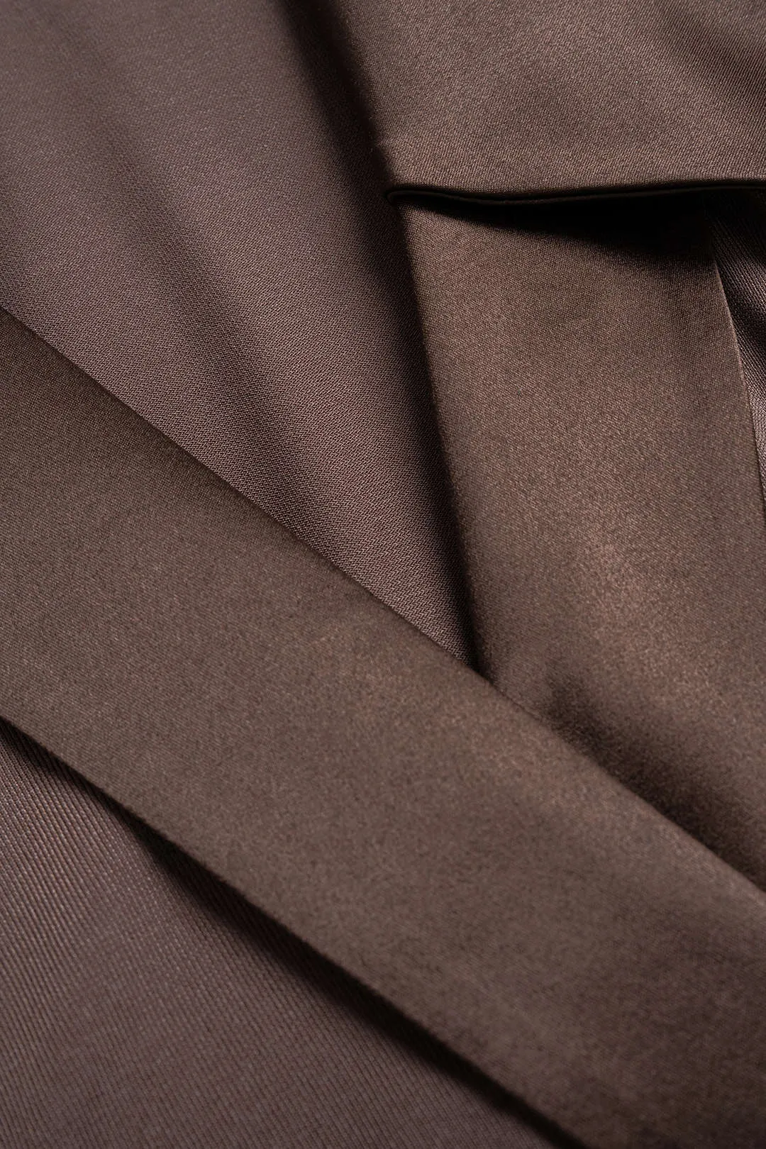 Patchwork Satin Collar Long Sleeve Bodysuit sold by Micas product image thumbnail 3