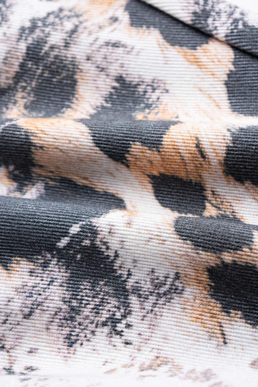 Leopard Print Button Pocket Wide Leg Pants sold by Micas product image thumbnail 4