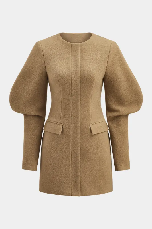 Gigot Long Sleeve Mini Dress sold by Micas