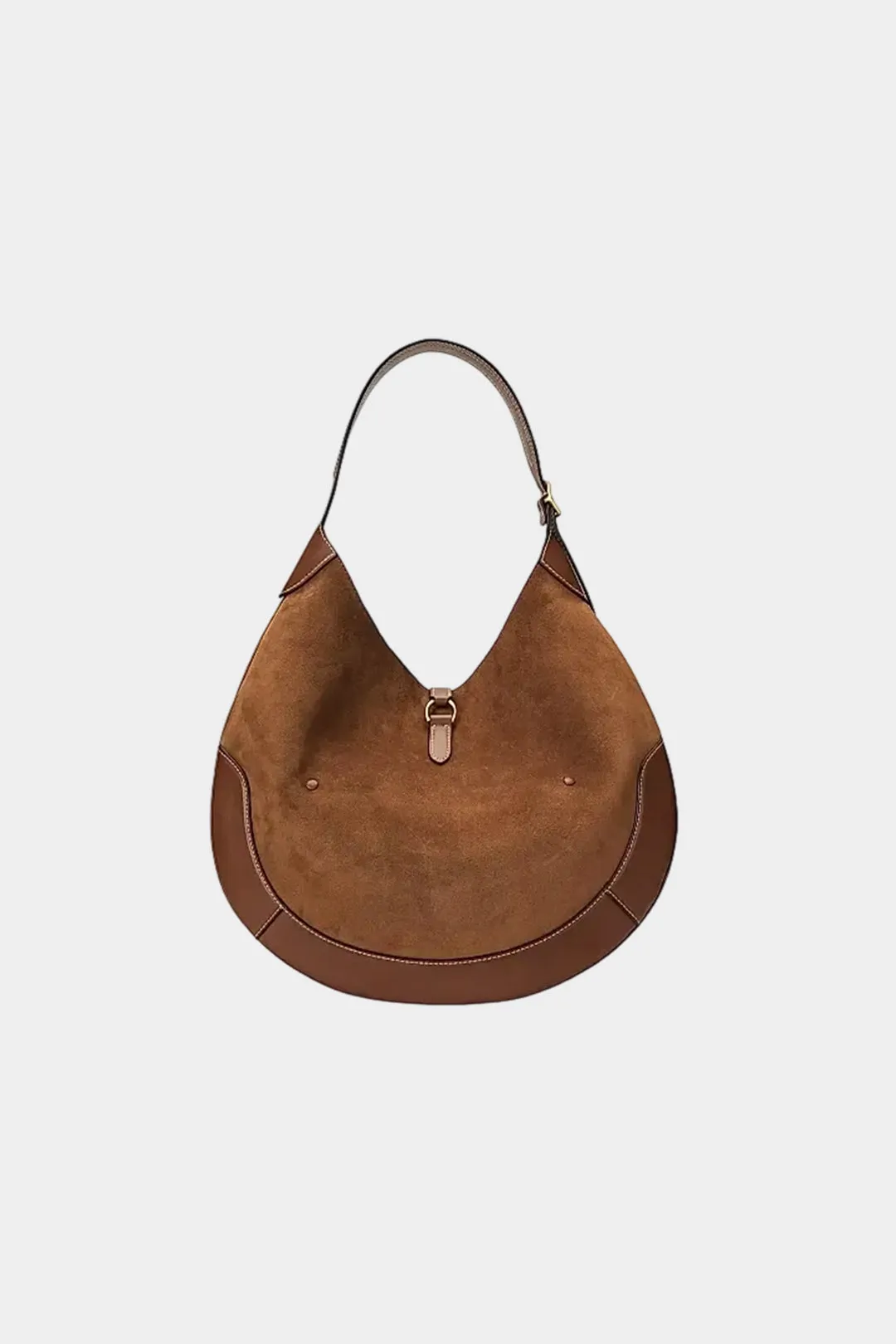 Suede Patchwork Shoulder Bag sold by Micas product image thumbnail 2