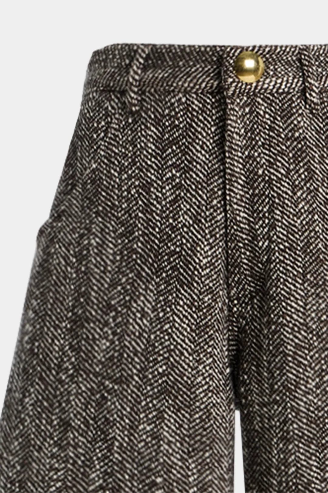 Woolen Metallic Button Pocket Pants sold by Micas product image thumbnail 2