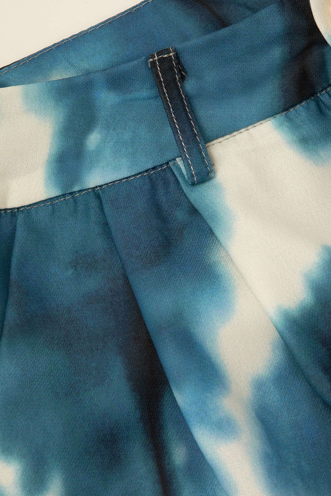 Tie Dye Pleated Straight Leg Suit Pants sold by Micas product image thumbnail 5