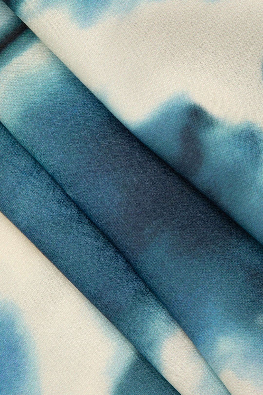 Tie Dye Pleated Straight Leg Suit Pants sold by Micas product image thumbnail 3