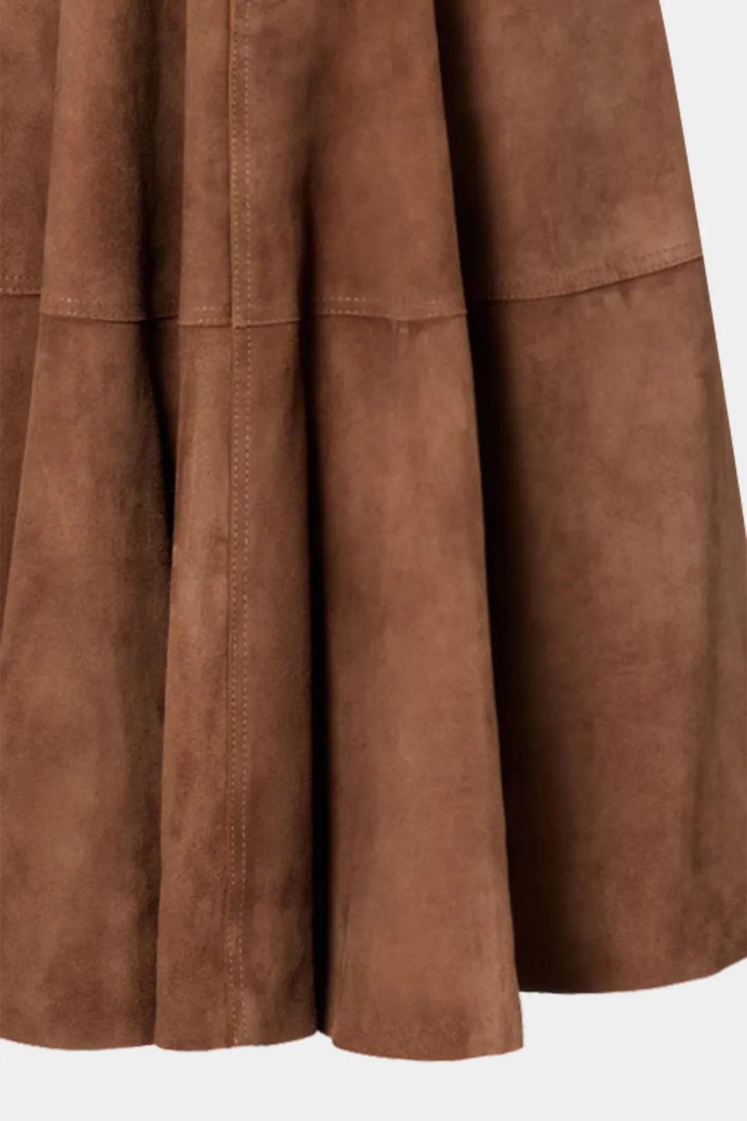 Suede Pleated Pocket Skirt sold by Micas product image thumbnail 2
