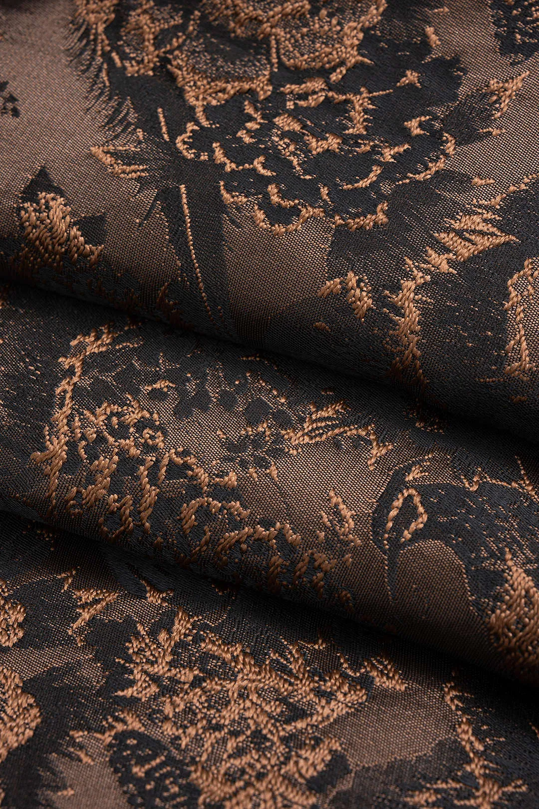 Floral Jacquard Button Fake Pocket Jacket sold by Micas product image thumbnail 5