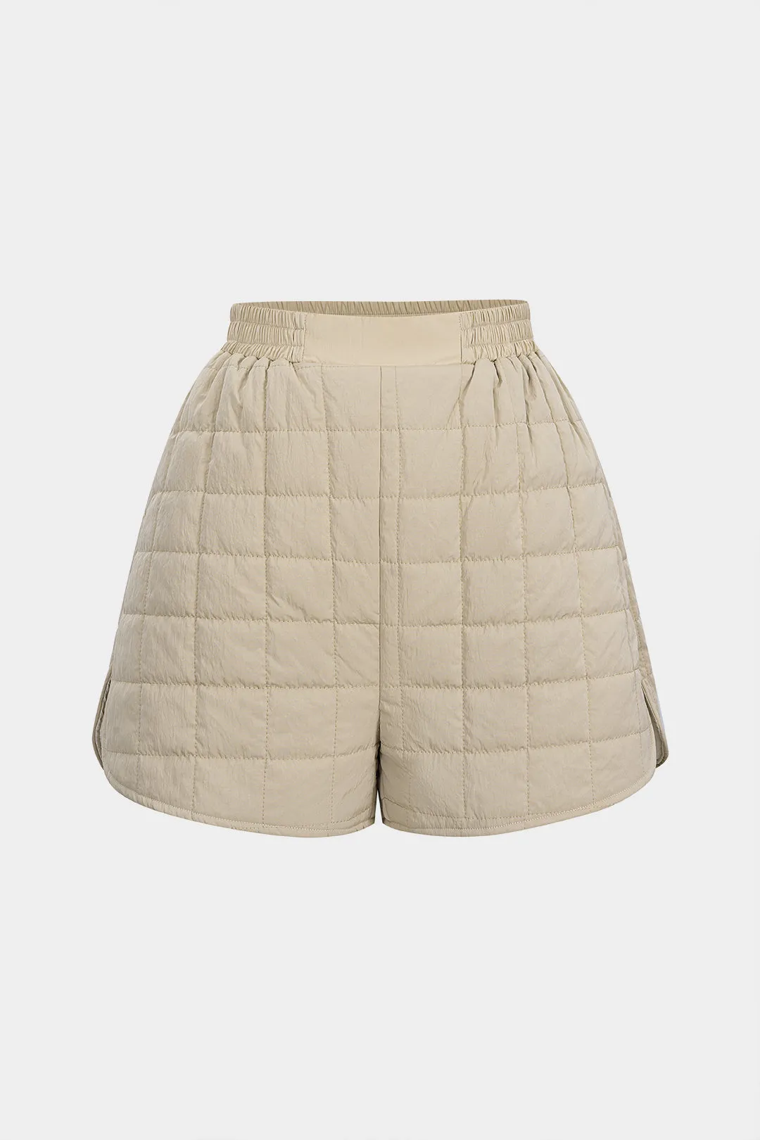 Shirred Stitching Detail Wide Leg Shorts sold by Micas